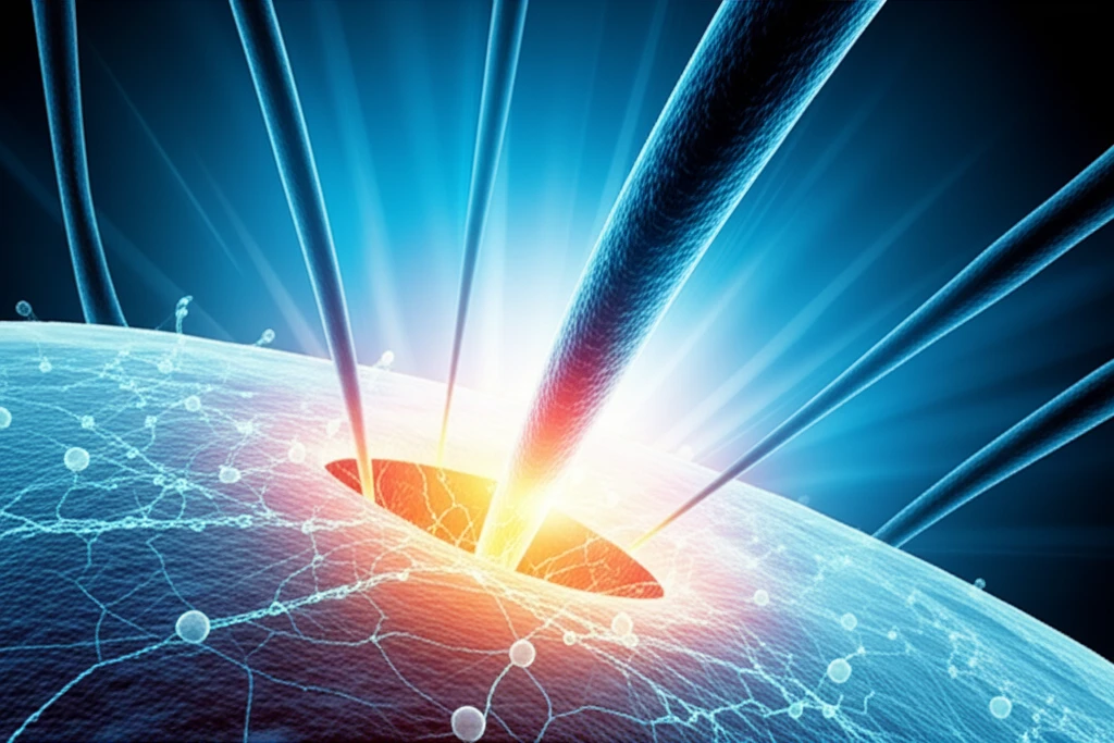 Illustration of a primary cilium on a bone cell highlighting AC6 enzyme.