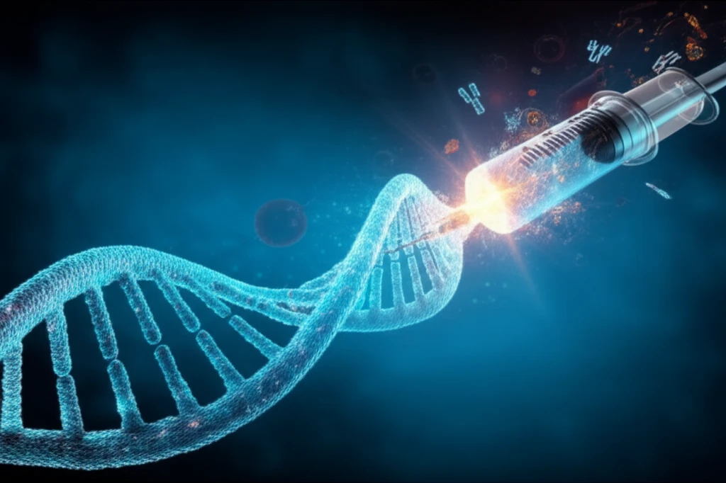 Machine learning analyzes immune response data to optimize vaccine adjuvants.