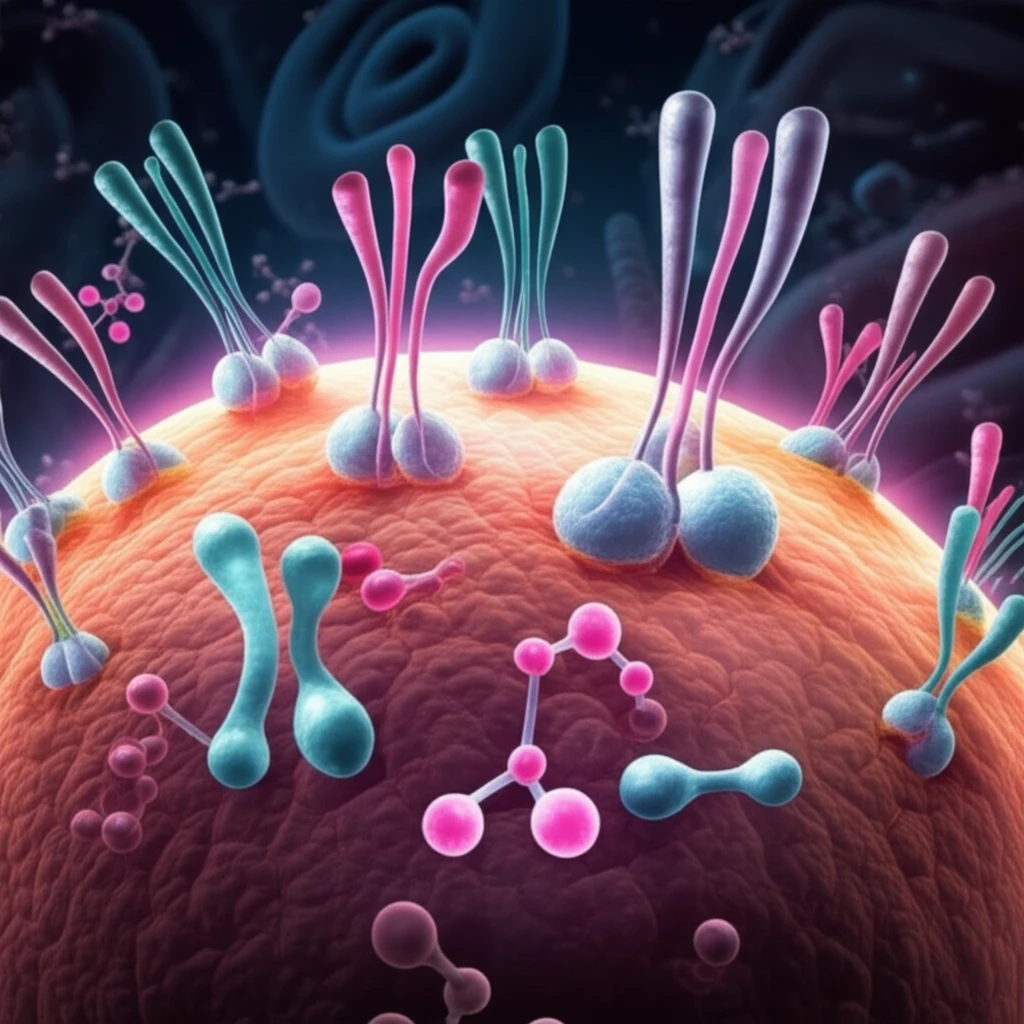 Hormone receptors interacting with estrogen and progestin molecules