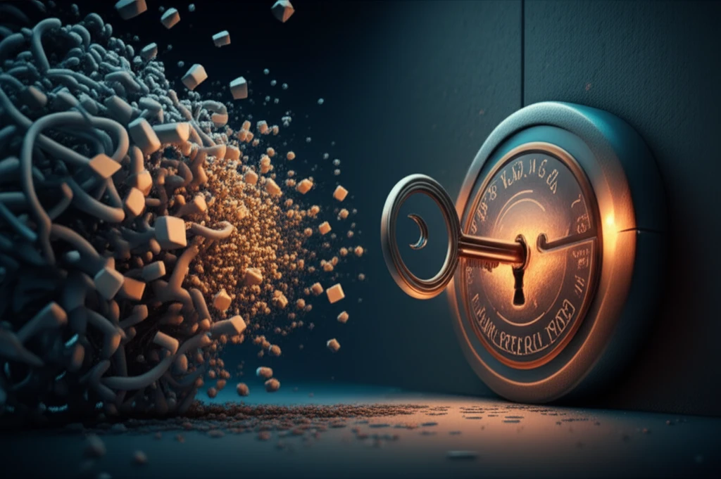 Illustration of FOXO1 protein activating cancer cell death by overcoming mTOR pathway obstacles.