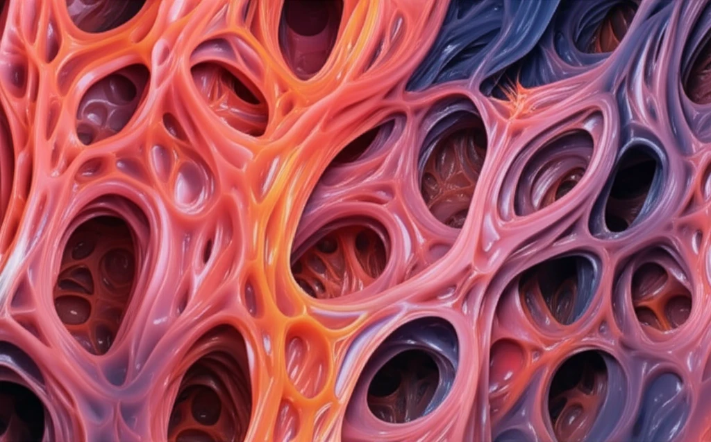 Fluid flowing through tissue, highlighting porosity and compressibility