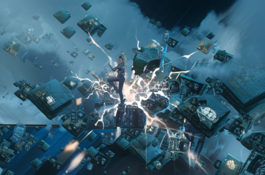 Symbolic representation of women breaking barriers in interventional radiology.