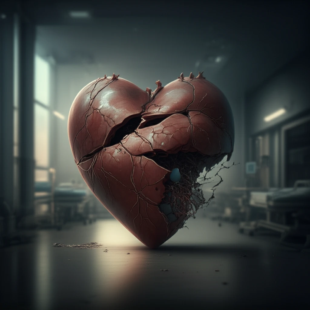 Fragile heart being pieced back together in hospital setting