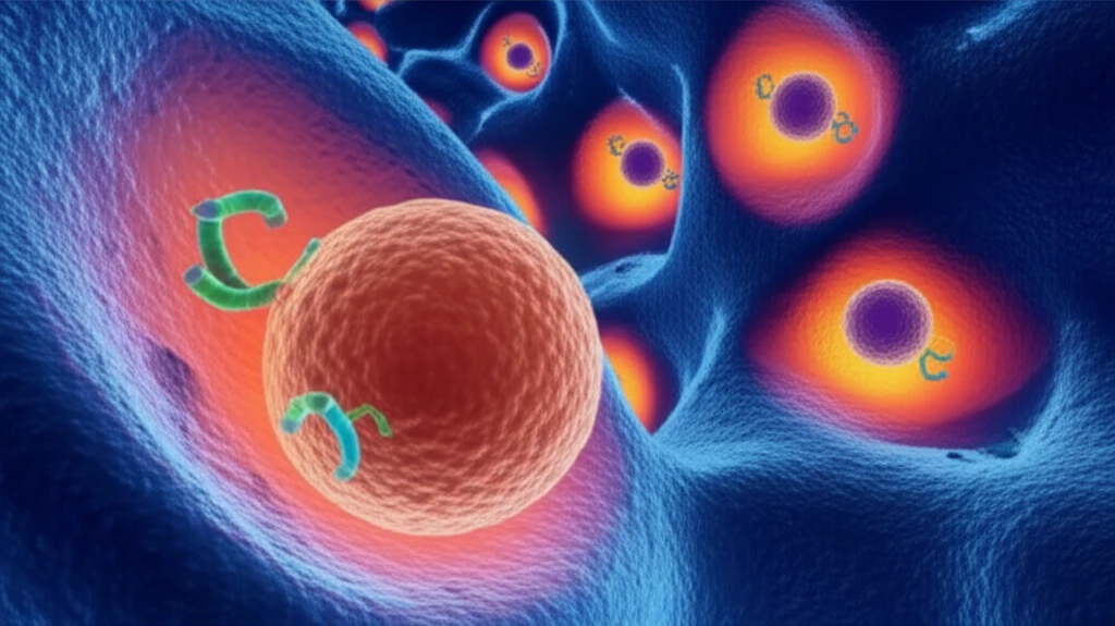 Lipid molecule navigating through brain cells to target serotonin receptors