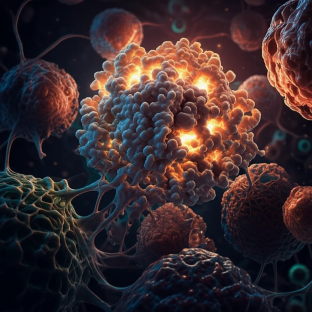 Illustration of YAP protein controlling bladder cancer stem cells.