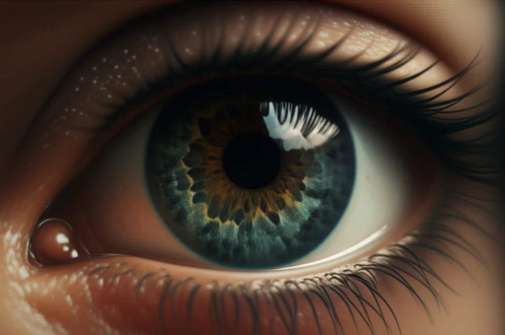 Illustration depicting the progression of diabetic retinopathy and the importance of blood sugar control.