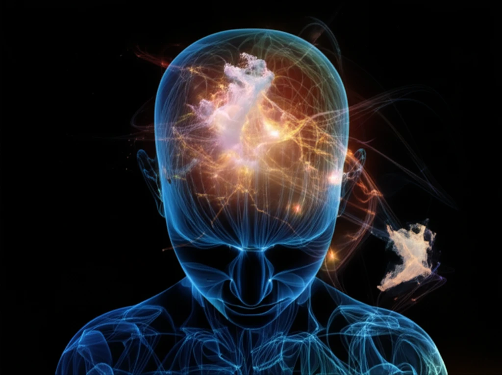 Interconnected neural networks within a human brain, symbolizing the complexity of brain simulations.