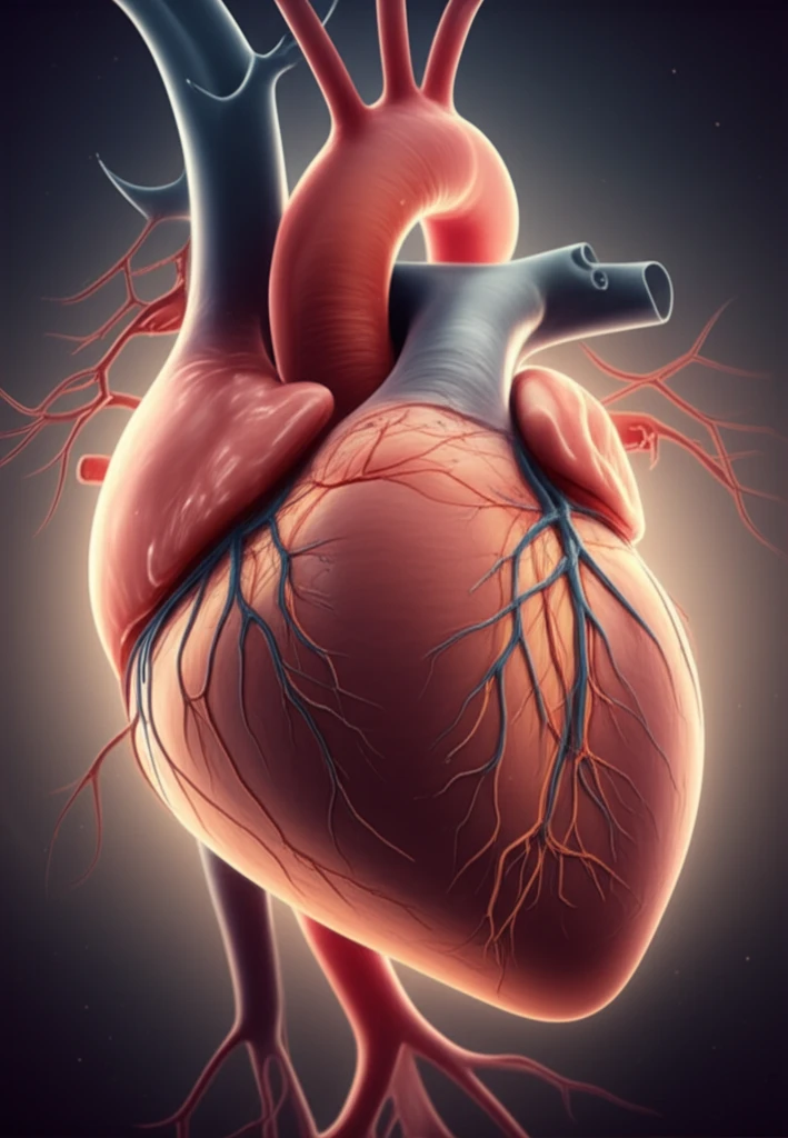 Fetal membrane enveloping a damaged heart.
