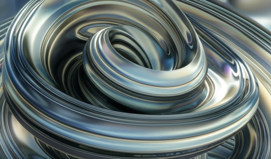 Surreal illustration of interwoven vortexes and skyrmion modes in a superconductor, representing quantum entanglement.