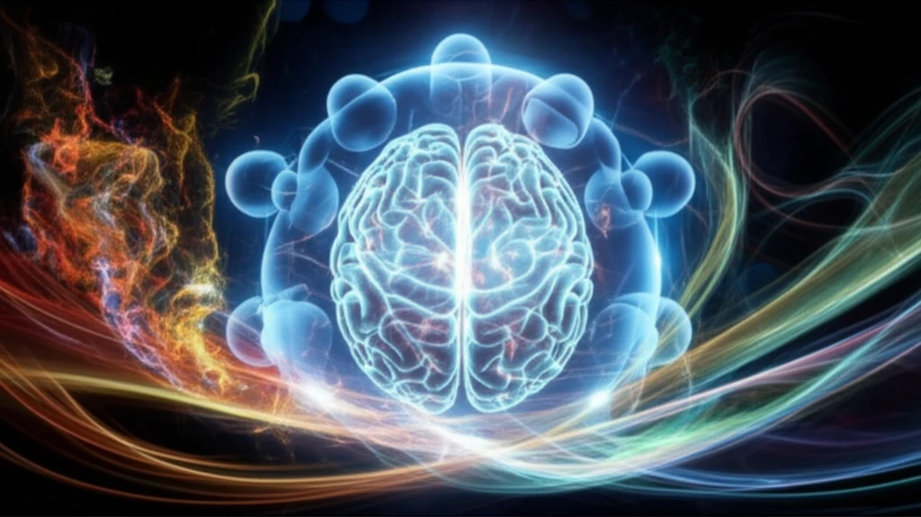 Holistic diabetes management concept with interconnected stress, family, and blood sugar symbols.