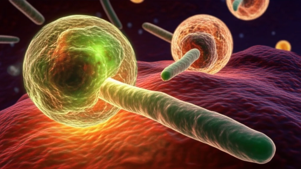 Clotrimazole microemulsion gel attacking Candida albicans