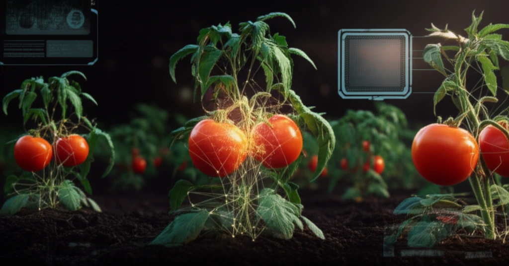 Fluorescence Imaging Detects Tomato Disease Early