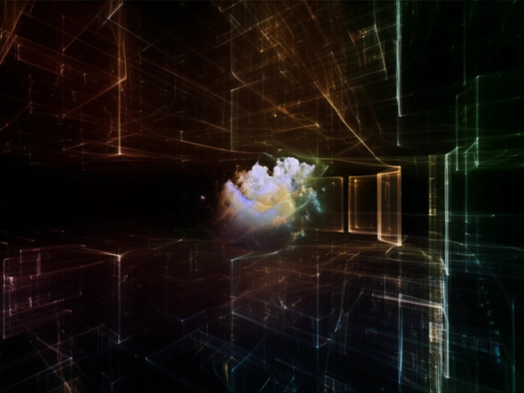 Multi-layered network security illustration
