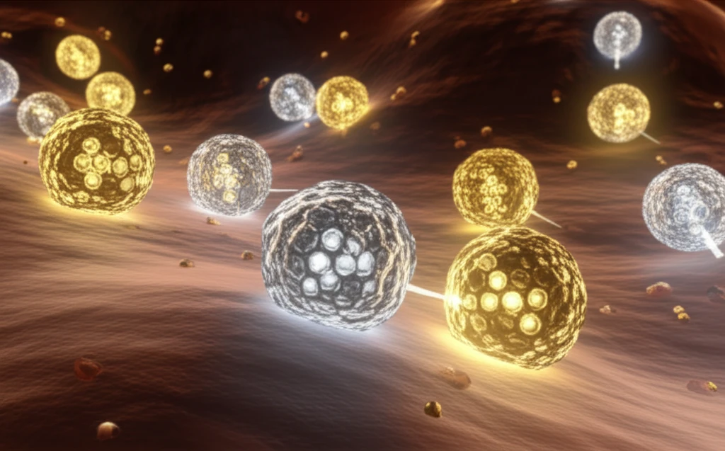 Gold and silver nanoparticles attacking cancer cells