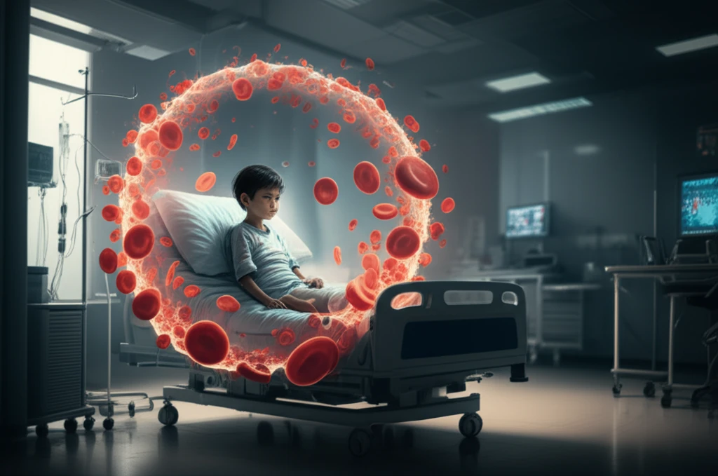 Protective Blood Cells Around Child