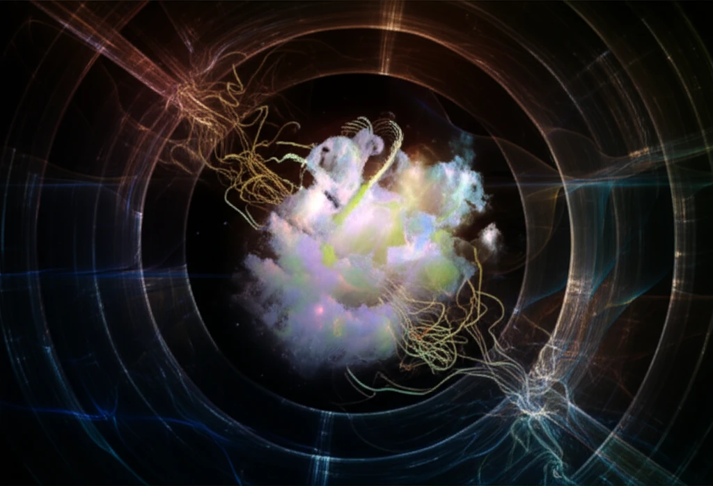 A vibrant, interconnected network of microscopic structures, representing the complexity of cellular processes as seen through advanced microscopy.