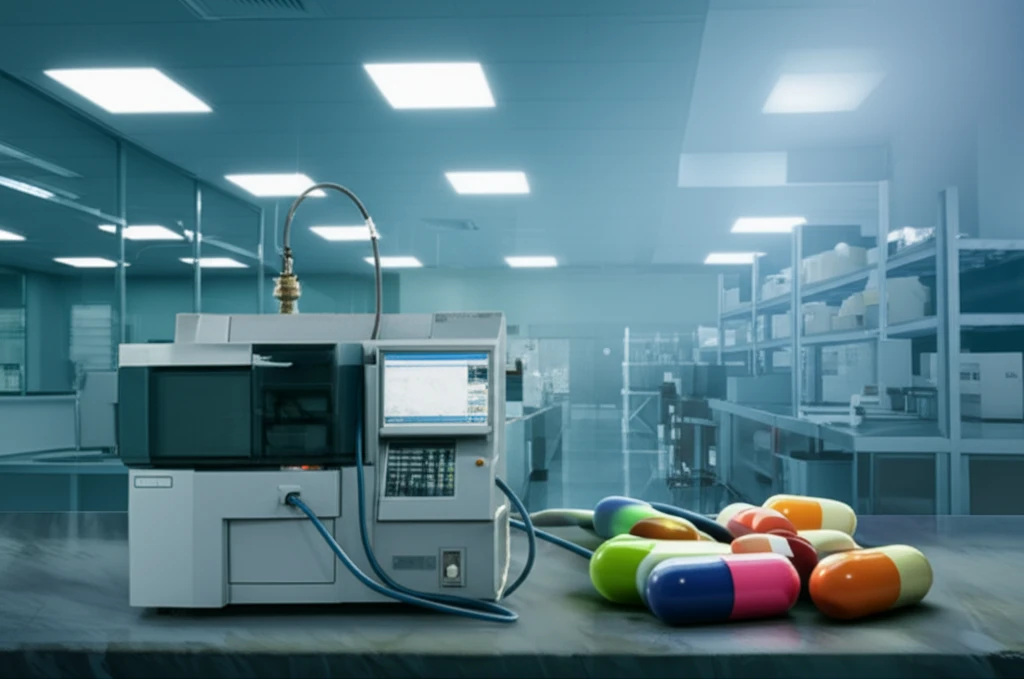 HPLC machine analyzing diabetes medication for safety