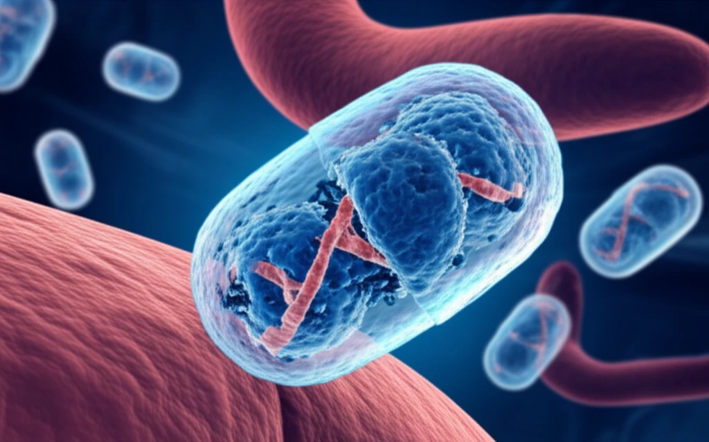 Chondroitin Sulfate Capsule Protecting DNA Strands in Spleen