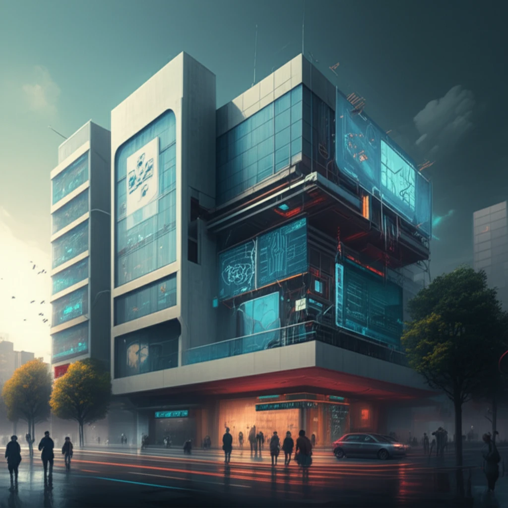 Futuristic Building Retrofit