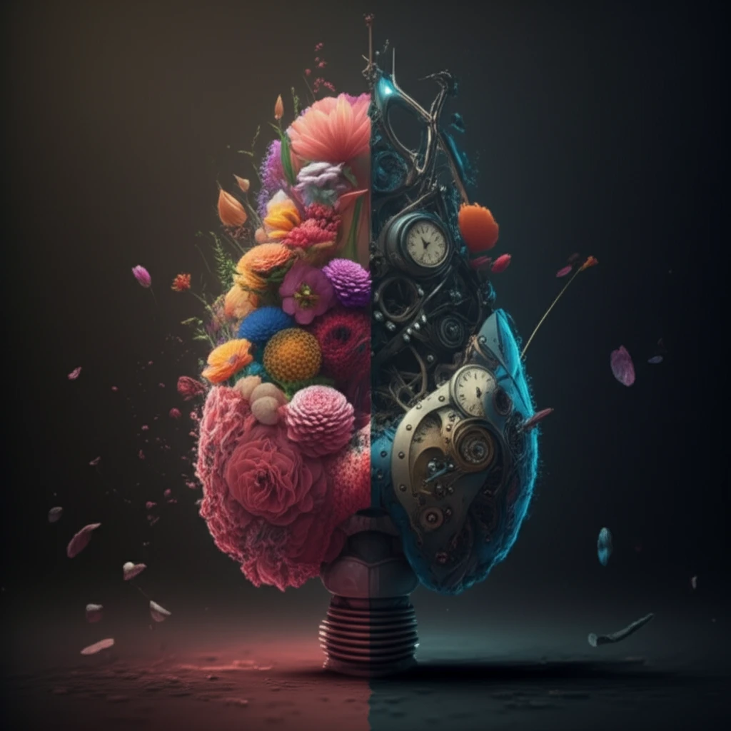 Thyroid gland illustration symbolizing the balance between traditional and modern approaches to thyroid cancer treatment.