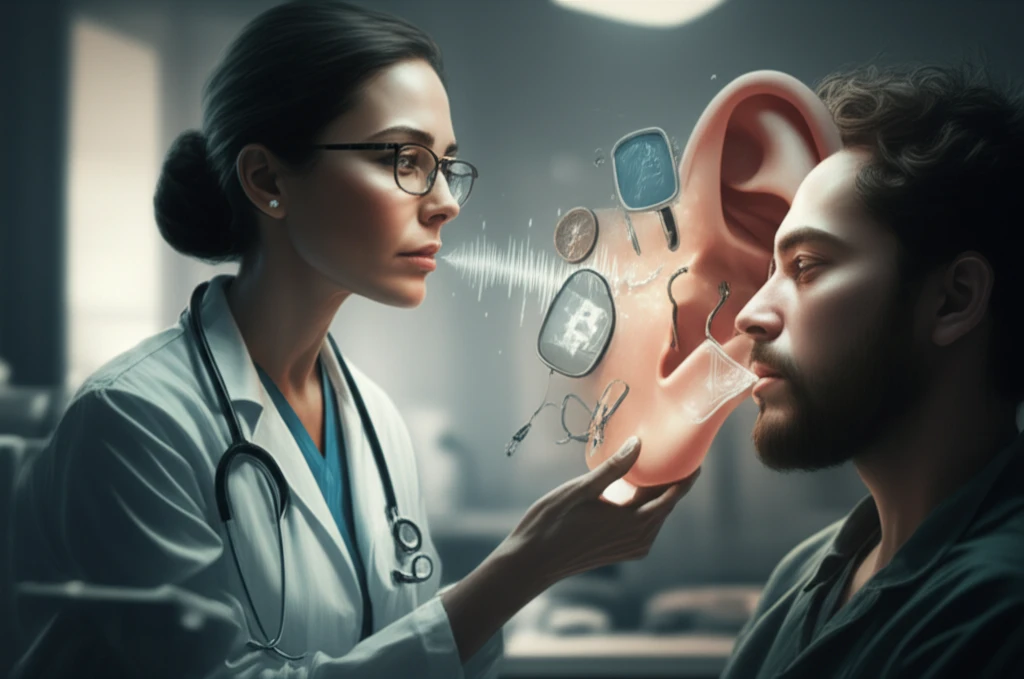 Doctor listening attentively to patient feedback, transforming healthcare.