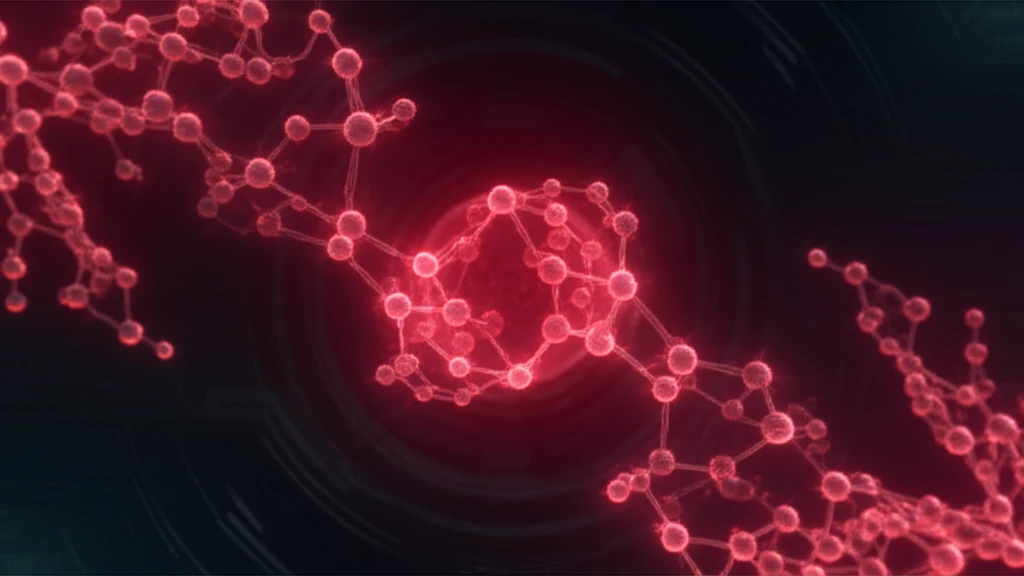 Illustration of a radical-based OLED emitting deep-red light.