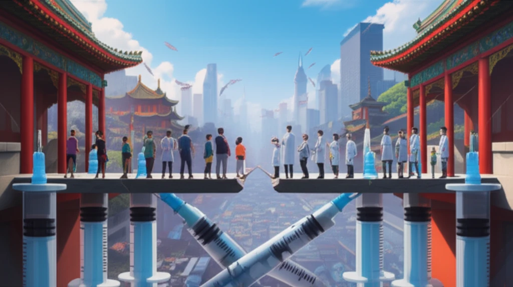 HPV vaccine bridge connecting communities