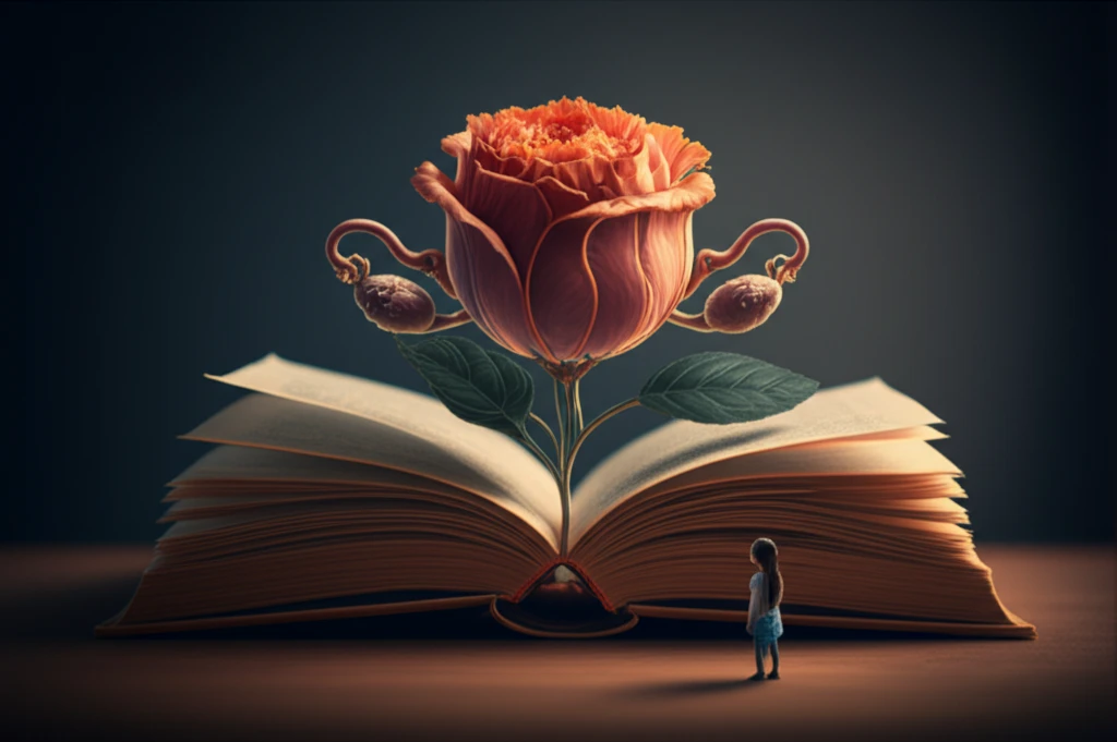 Symbolic illustration of hope and discovery in pediatric oncology