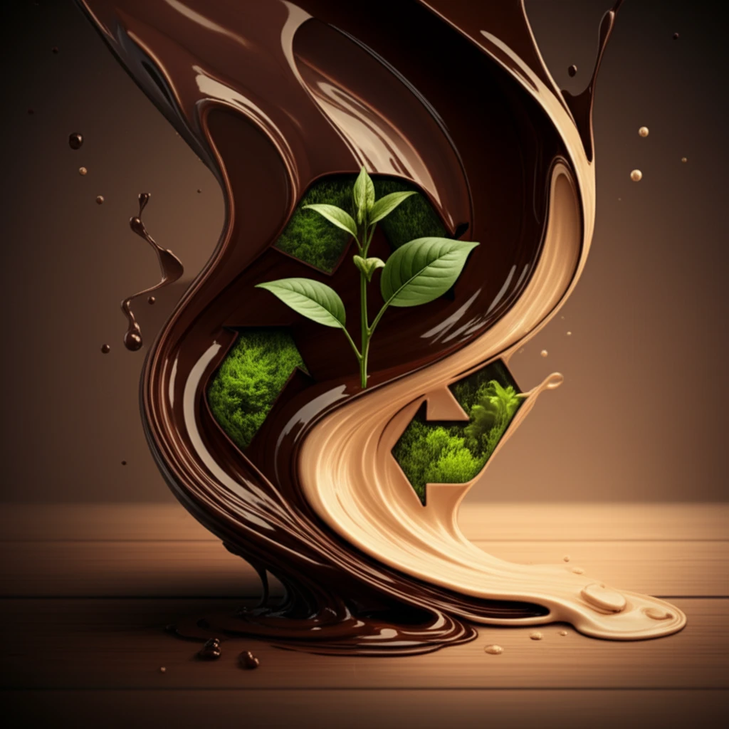 Sustainable wood coating transforming from dark liquid to light wood finish