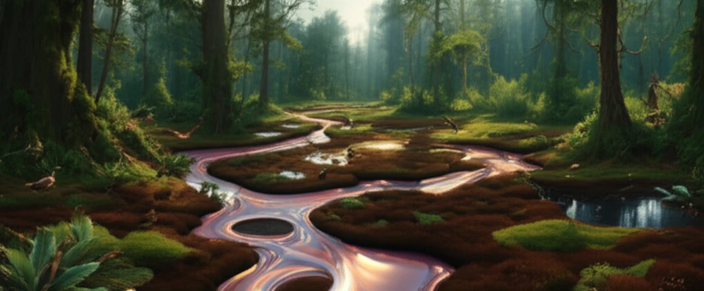 Mercury flowing through ecosystem