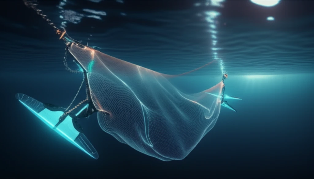 Optimized fishing trawl net