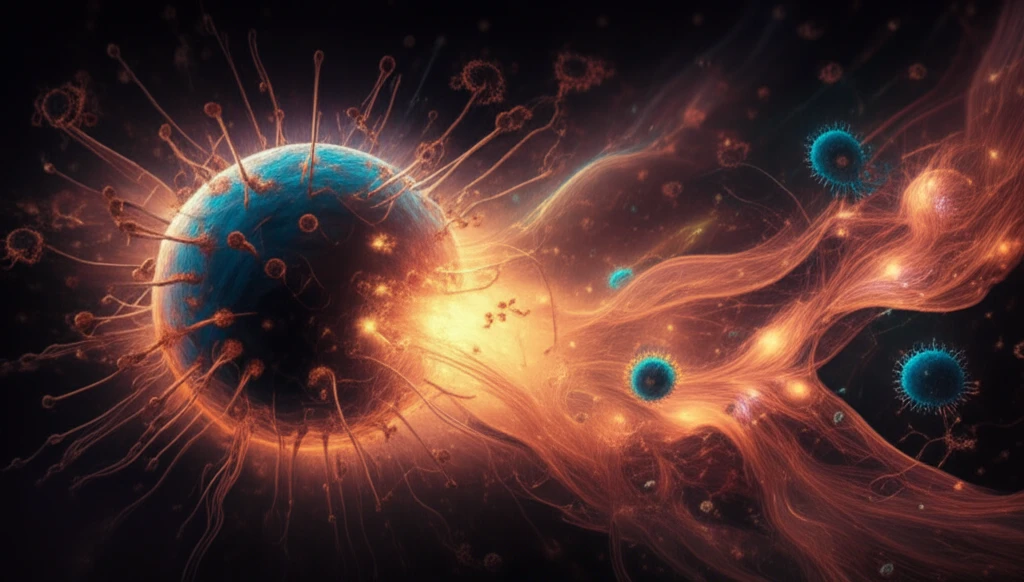 HIV latency reversal concept art