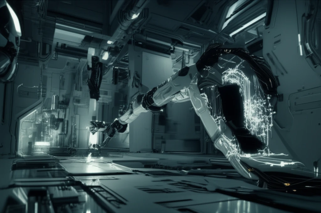 Robotic arm with fuzzy logic enhancements.