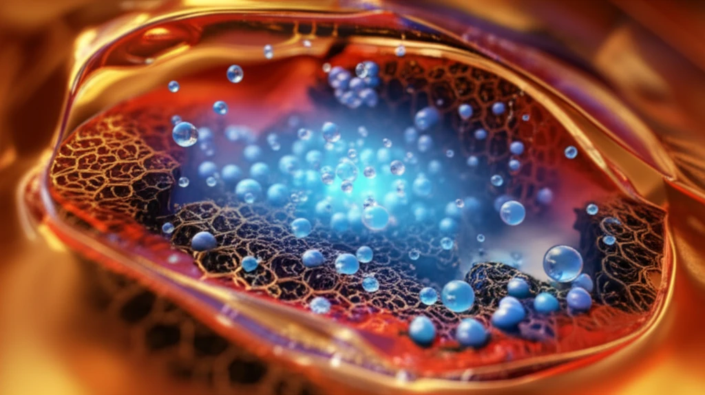 Nano-zeolites adsorbing water molecules from liquid fuel.