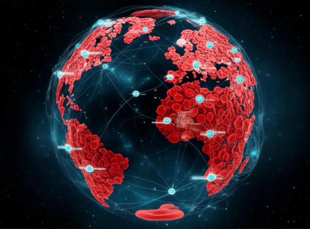 Global network of apheresis data sharing.