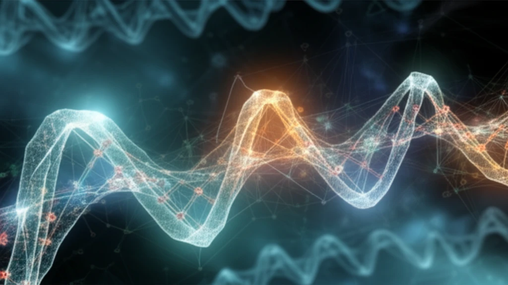 Complex genetic network illustration