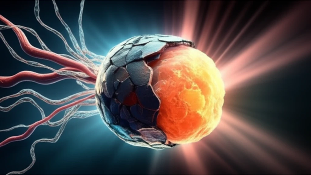 Prostate cancer cell being reset by radiation