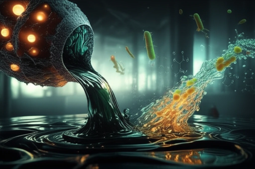 Clostridium bifermentans bacteria transforming waste glycerol into valuable 1,3-propanediol chemicals.