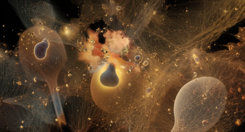 Complex network of cells and organs with glucocorticoid receptor molecules.