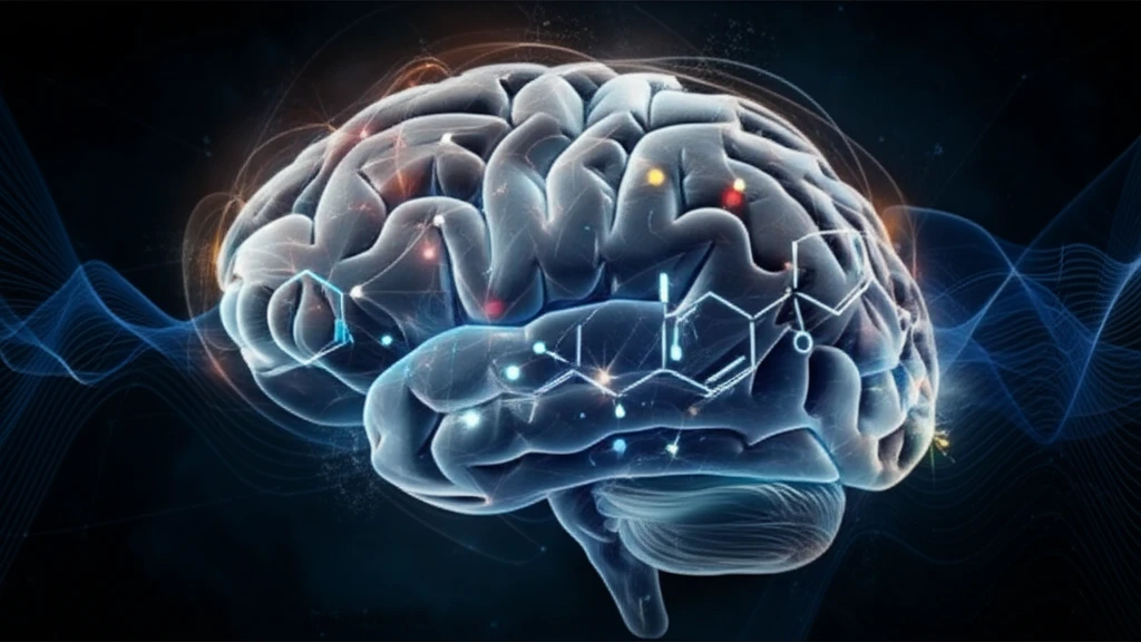 Brain with glowing synapses and Brivaracetam structure representing new hope in epilepsy treatment.
