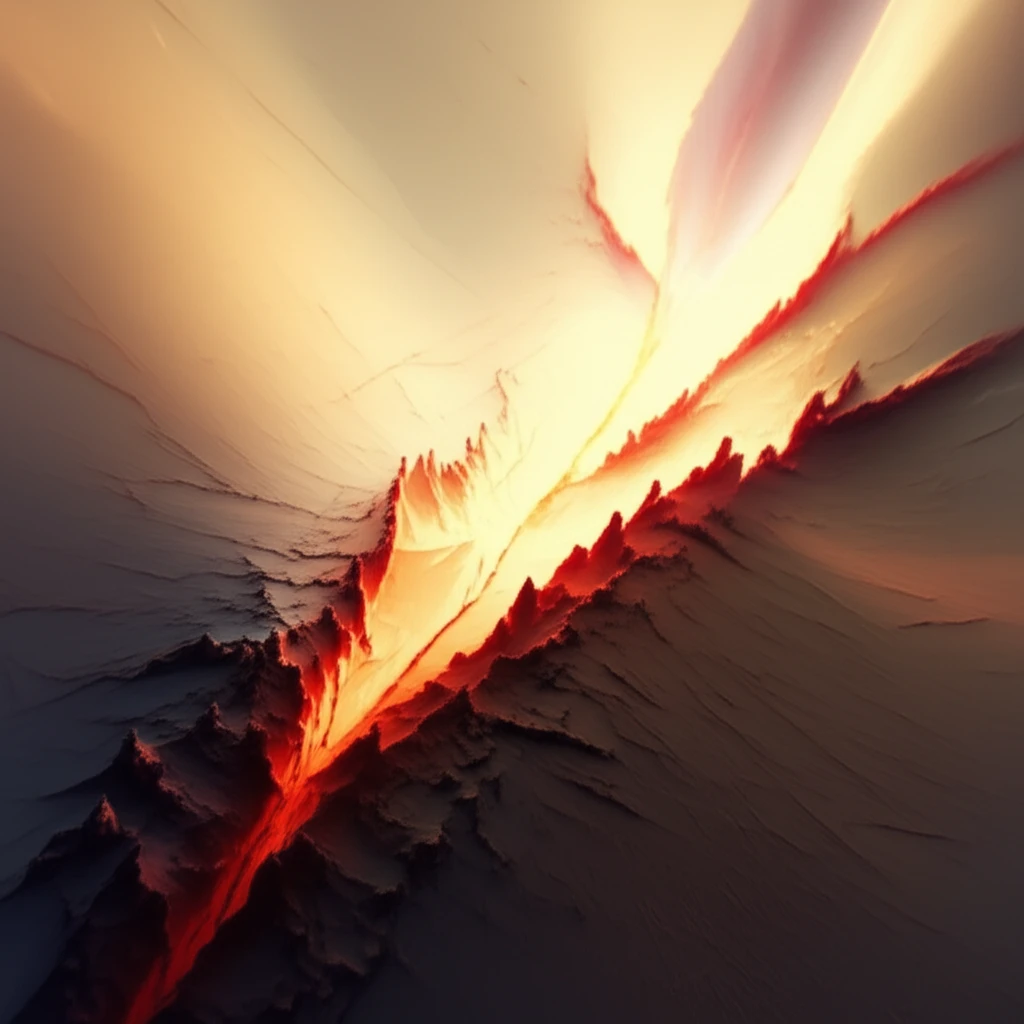 Wound being healed by soft light