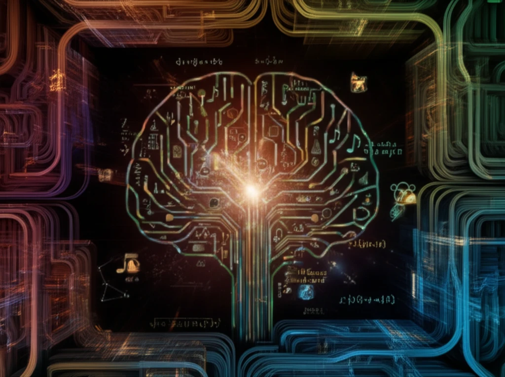Interdisciplinary Research Concept: Interconnected pathways symbolizing collaboration and innovation.