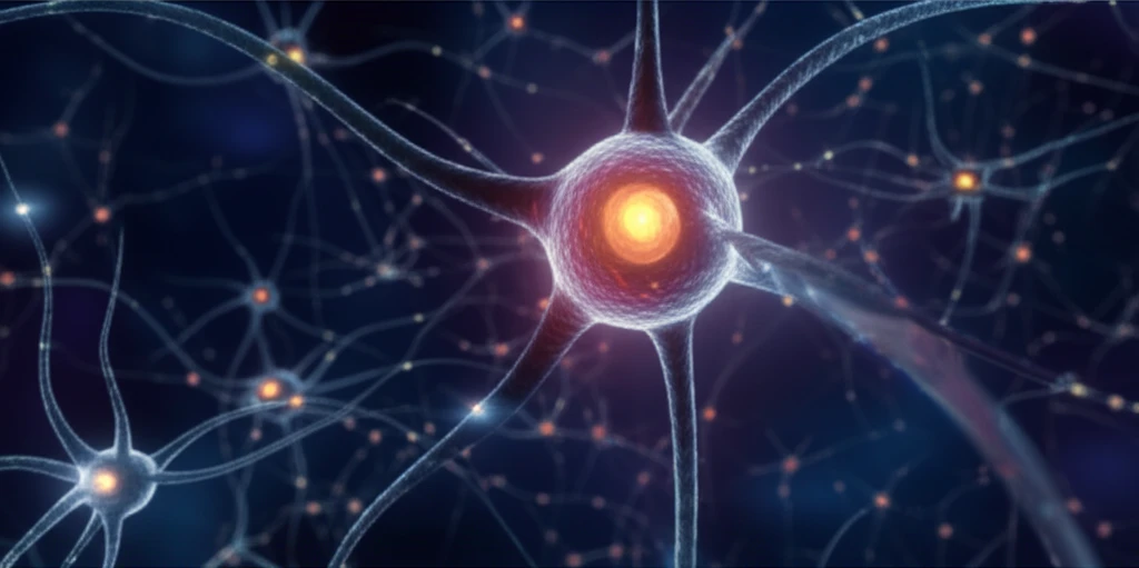 Digital illustration symbolizing progress in ALS research.