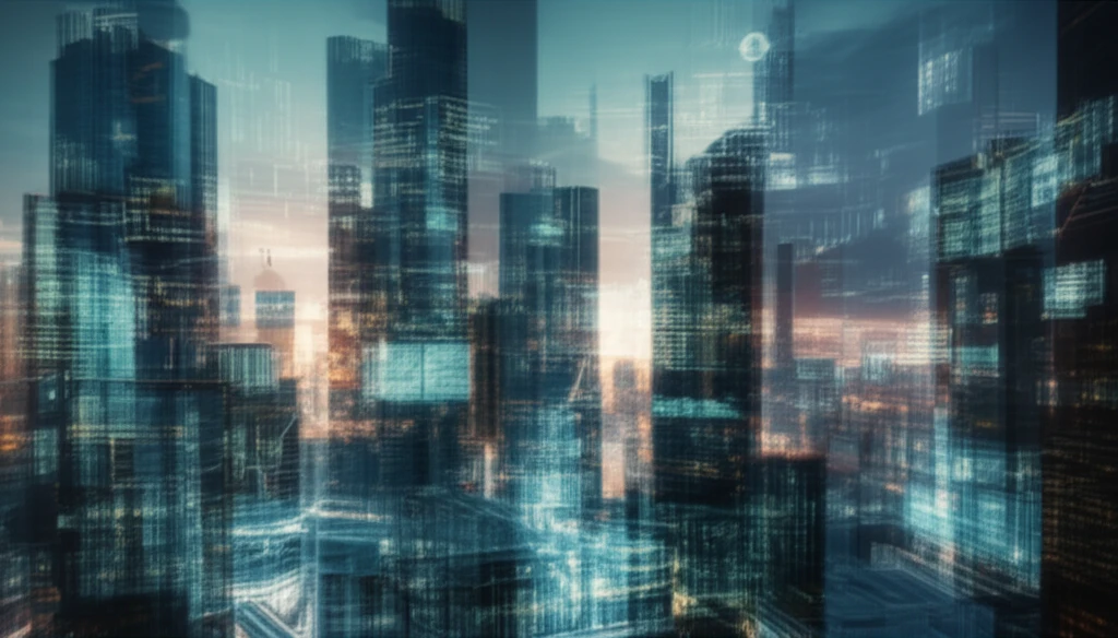 City skyline featuring skyscrapers, symbolizing project management in high-rise construction.