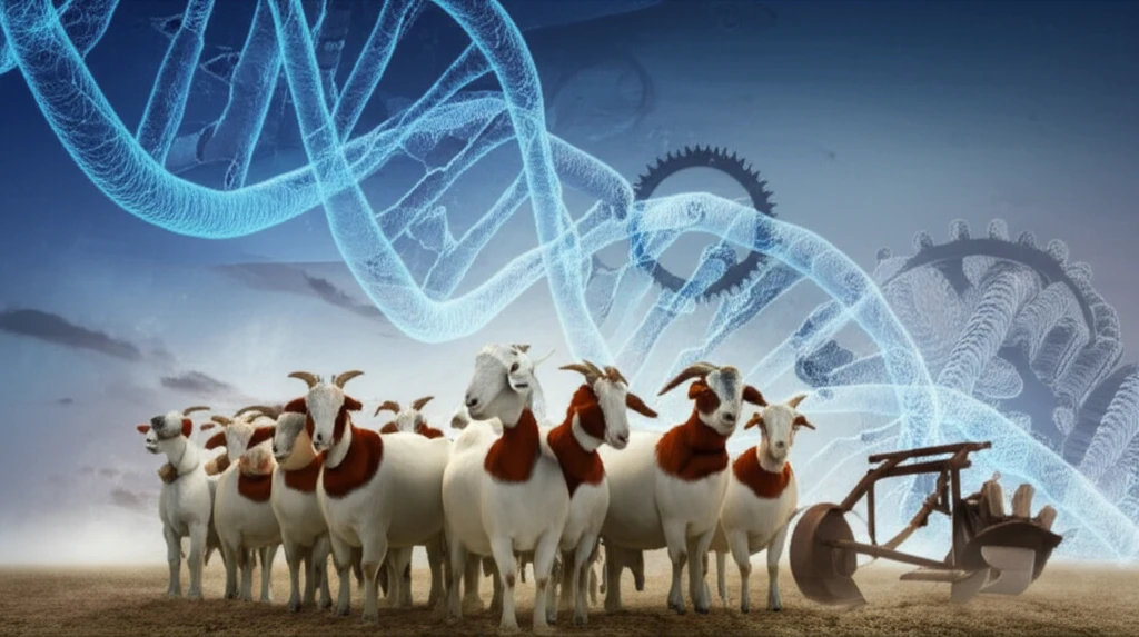 Boer Goats DNA Helix Breeding