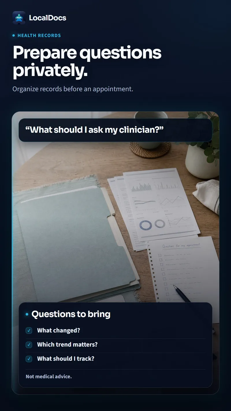Understand your own medical documents privately