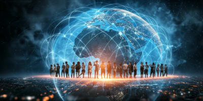 African diaspora connecting with the continent, symbolizing knowledge transfer and collaboration.