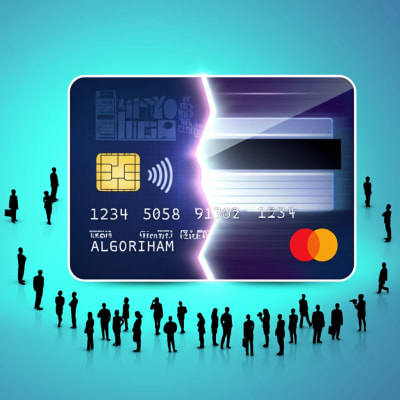AI credit lending fairness illustration