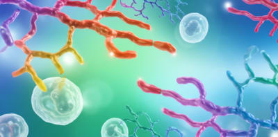 Illustration depicting the complex structure of glycans, the sugar molecules that play a vital role in human health.
