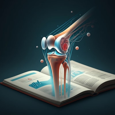Symbolic illustration of balanced perspective in knee arthroplasty research